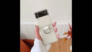 Samsung Flip Z3 case with ring holder