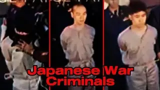 REAL FOOTAGE of the Hanging of 3 Japanese WW2 War Criminals in Shanghai