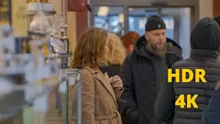 [4k HDR] Walking in Stora Saluhallen