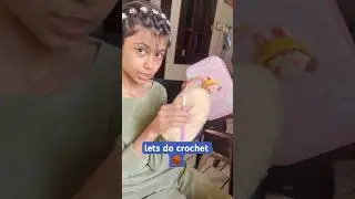 Let&rsquo;s crochet a lipbalm pouch 🧶 / Divya Ghamu Saran / How to make DIY lip balm keychain? #shorts