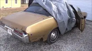 1969 Pontiac LeMans Convertible Yard Find Project Dreamgoatinc Classic Video