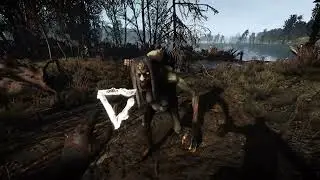 Ведьмак 3 с модами Gervant First Person и Ghost Mode, сокровища под охраной (реликт Кровавый меч).