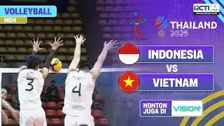 LIVE VOLLEYBALL INDOOR SF (MENS) | INDONESIA VS VIETNAM | 33RD SEA GAMES THAILAND 2025
