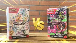 APRO due BUNDLE di Pokémon EVOLUZIONI PRISMATICHE e SEGRETO FIABESCO