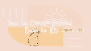 How to Change Android to IOS 14 Emoji | without zfont!