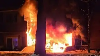 7 people hospitalized after fire erupts in police standoff