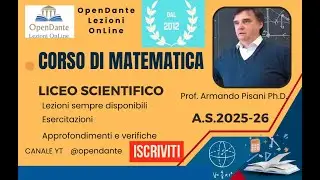 Corso di Matematica del Liceo Scientifico AS2025-26