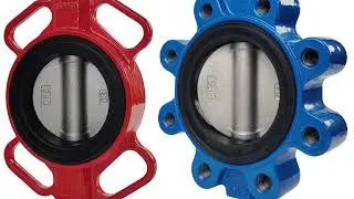 wafer vs lug butterfly valve #butterflyvalves #flowcontrolvalve