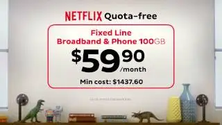iiNet Broadband Netflix Quota Free TVC - iiNet
