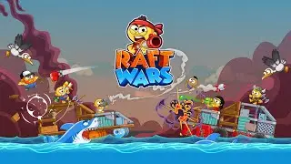 Raft Wars ⚔️🔥 GAMEPLAY (Android)