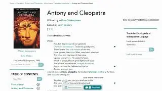 The Arden Shakespeare Play Collection: Text and Language | Trailer