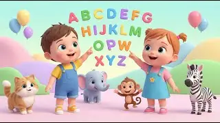 A to Z Alphabet Rhyme 🅰️➡️🆉 | ABC Song for Kids | Learn Alphabet | Nursery Rhymes | SKM Kids TV