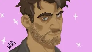 Dream Daddy Speedpaint- Robert Small