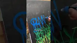 Making a Grog Rainbow. follow @blankslaps for more #graffiti #explore #blankslaps #handstyle
