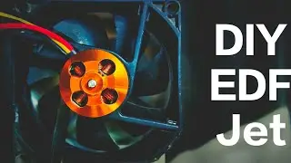 EDF jet || How to make a EDF fan for RC plane || DIY EDF jet || Powerful edf fan