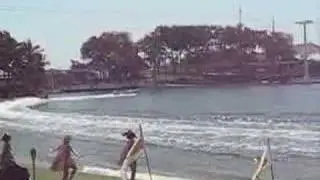 Waterski Wipeout at Sea World, Goldcoast