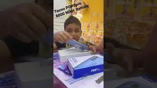 Tecno Pop 5 pro 6000Mah Battery super Battery back up￼