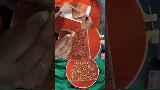 #sticky paper making embroidery work easy #trendingshorts #blousedesigns #viralvideo #ytshorts