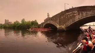 2025 Boston Dragon boat festival division d. heat 2