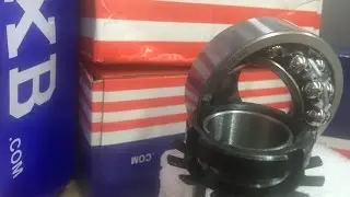 2206K+H Tapered Self Aligning Bearing with Adapter Sleeve 25x62x20