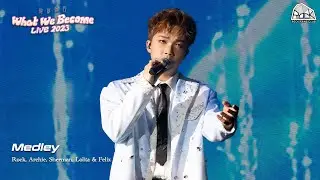 [21.12.2023] 何晉樂Rock x 冼靖峰 x 潘靜文 x 蔡愷穎 x 林智樂 - Medley@聲夢飛行What We Become Live 2023 (Fancam)