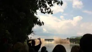 8th Street Bridge Gets Knocked Down