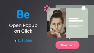Open Popup on Click in BeBuilder