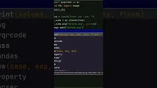 QrCode in Python