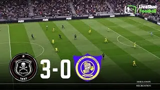 PIRATES 3-0 S. E. LUPOPO - HIGHLIGHTS 🔴 CAF Champions League | Match - eFootball simulation