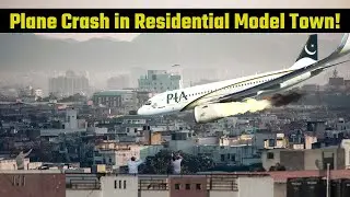 Pakistan Airlines plane crashed | Plane Crash in Karachi Video | Pakistan Air Crash
