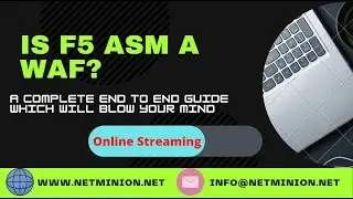 How does F5 WAF work? f5 ASM vs WAF || World class F5 ASM training || Configuring BIG-IP ASM || Live