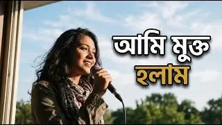 আমি মুক্ত হলাম ☁️🎤 | Freedom Bangla Female Song | Indie Music