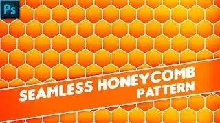 Photoshop Tutorial:How to create seamless honeycomb pattern.