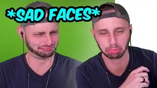 SSundee корчит смешные рожицы для видео на YouTube!