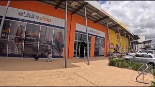 LIFELINE OP SHOP  WE HAVE ALOOK AROUND A GREAT SHOP BIT PRICEY BUT HAVE FOUND GOOD ITEMS IN HERE