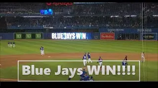 A Toronto Blue Jays Giveaway, Vladdy Guerrero JR HR x2, Food Tasting and a BLUE JAYS WIN!