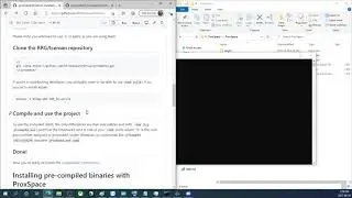 Setting up ProxSpace on Windows 10