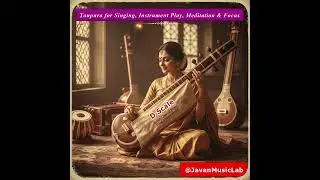 D Scale Tanpura for Vocal Practice for Singing | Music | Instrument | Meditation | Deep Focus