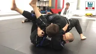 Влад Лосев   owerunder+back step guard pass (ОТРЫВОК СЕМИНАРА С BJJSCHOOL.ONLINE)