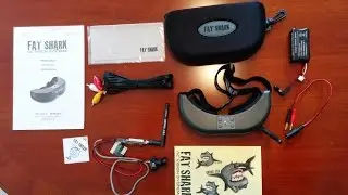Fat Shark Predator V2 FPV Goggles Unboxing