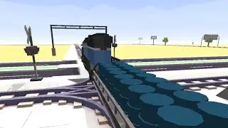 Blocky Farm & Racing - OIL TRANSPORT ON THE TRAIN #FARMINGmode | Game for Android & IOS