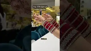 Top.3 Bridal churha Designs from @Rkweddingshop #bangles #wedding
