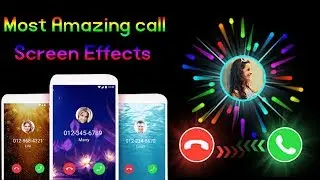How To Change My Calling Screen on Any Android Phone l Color Call Flash