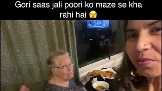 Jali sadi poori khake gori saas boli-yum yum 🫣