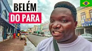 COMO UM AFRICANO É TRATANDO NO BELÉM DO PARÁ BRASIL 🇧🇷