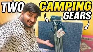 Aaj Folding Table and Folding Chair kharide Decathlon se Camping Kai liye (Kaise hai yeh) ?