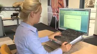 BakkerElkhuizen FlexDesk 640 multifunctional document holder