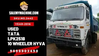 USED HYVA FOR SALE l USED TATA LPK 2518, 10 WHEELER HYVA FOR SALE l SALEMYMACHINE