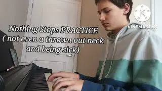 Nothing Stops PRACTICE. #piano #twosetviolin #music #practicepiano
