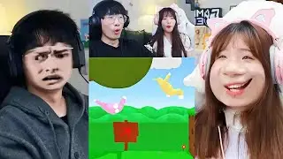 周周和庄庄GAMER  Best Couple Gaming：疯狂的兔子#vocal  Mobile Games Computer Games#games #funny